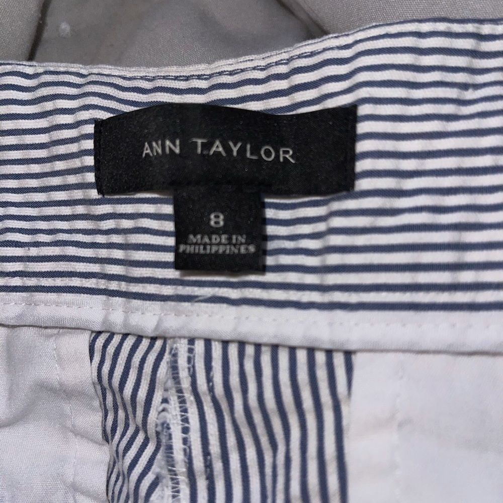 Stripped blue Ann Taylor pants